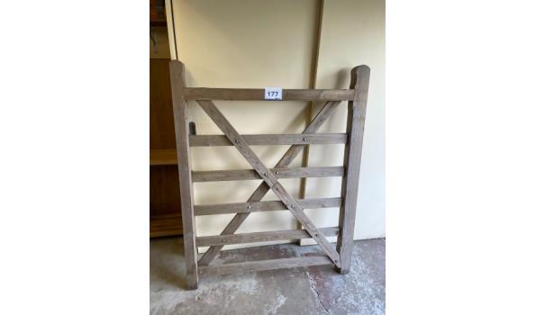 houten poort BRITISH GATES afm 120x150cm